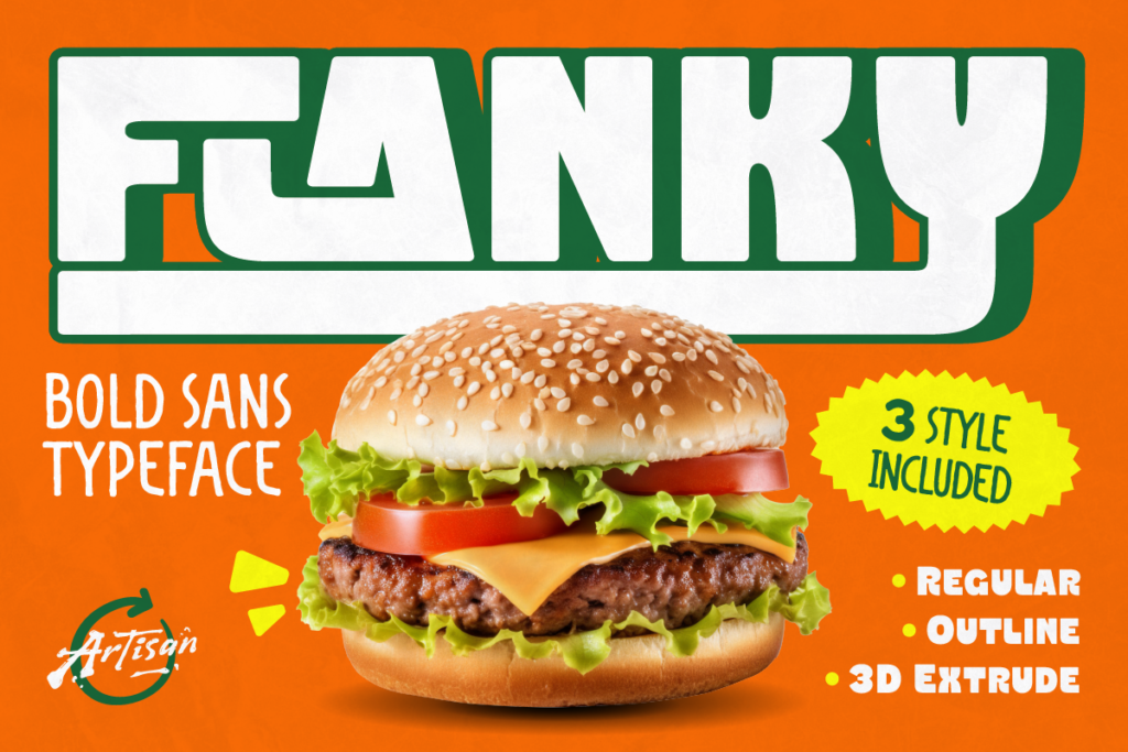 bold sans typeface