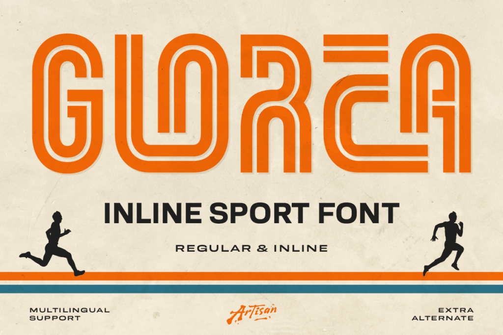 inline sport font