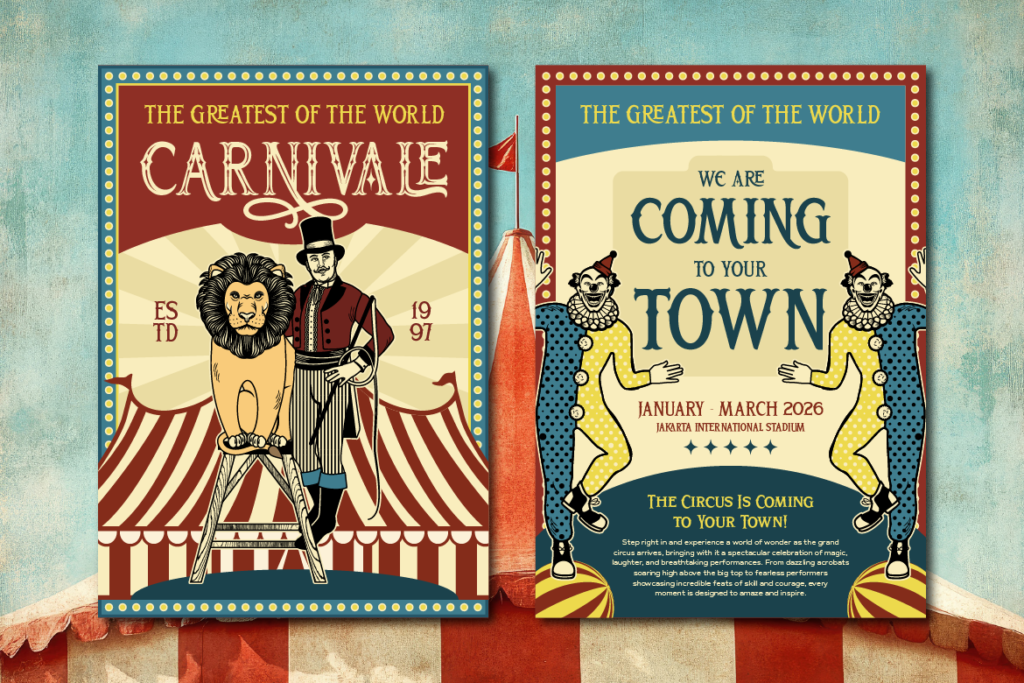 circus vintage font