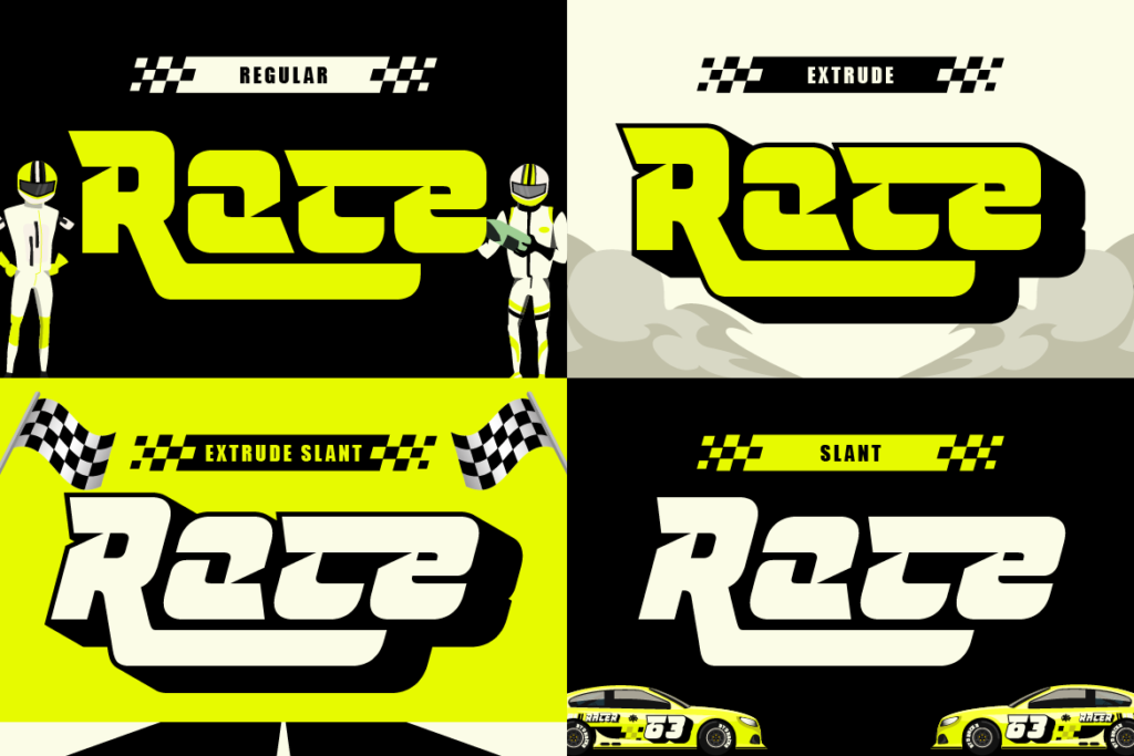 modern sport font