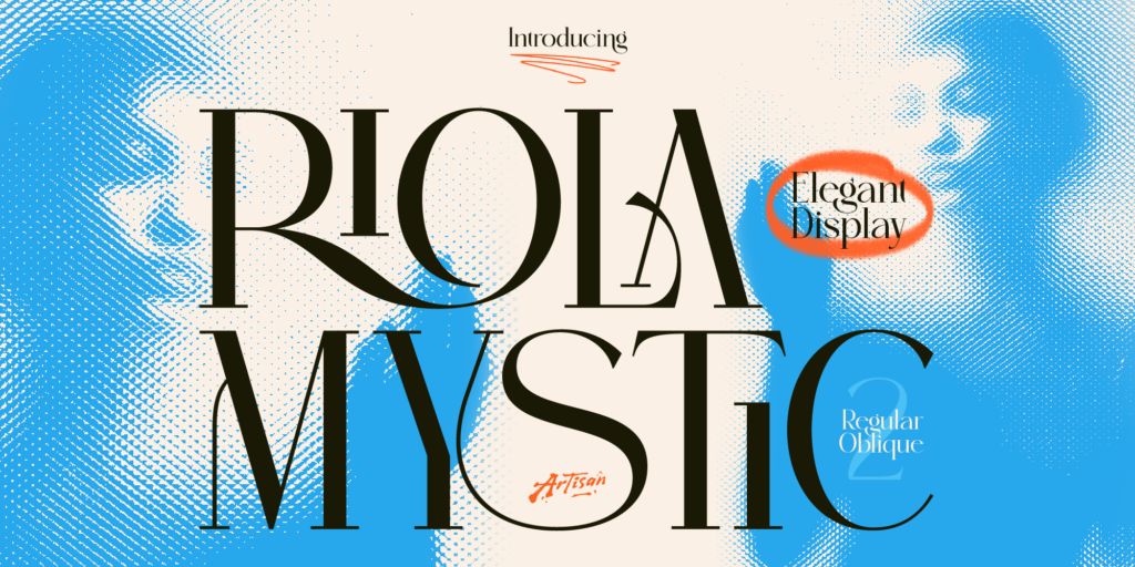 elegant display font