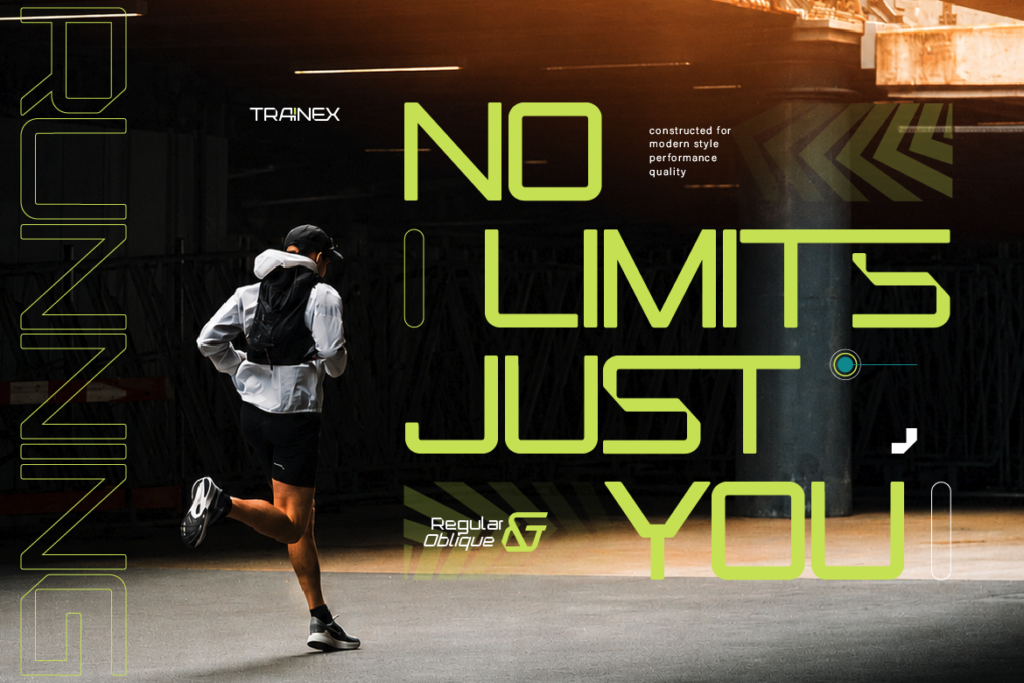 modern sport font