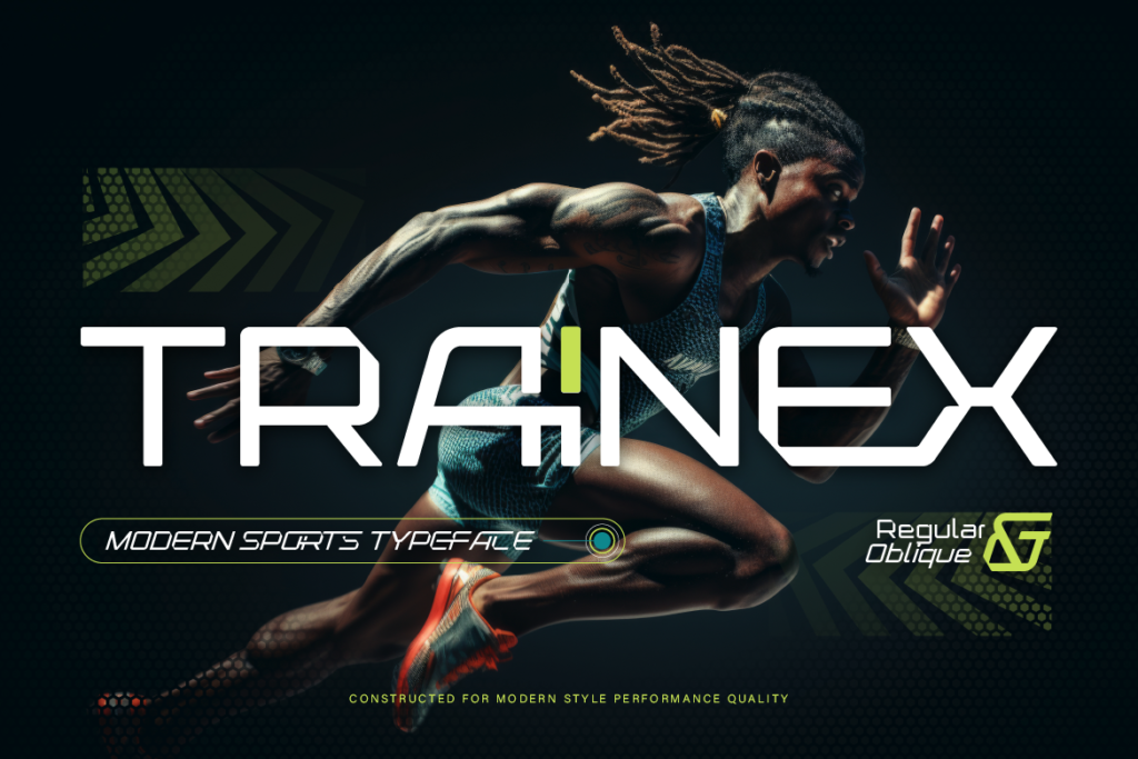modern sport font