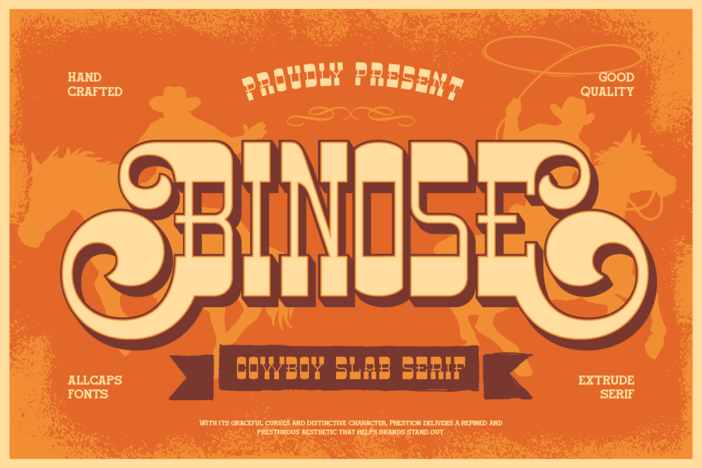cowboy slab serif font