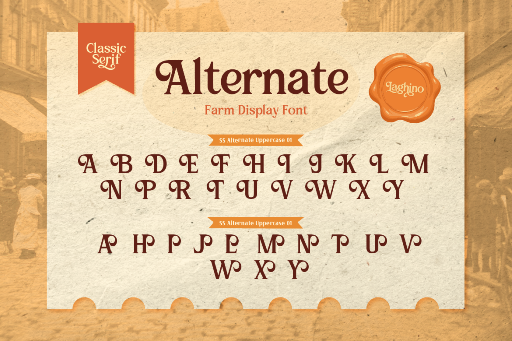 classic round font