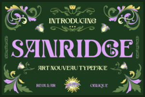 Art Nouveau Typeface
